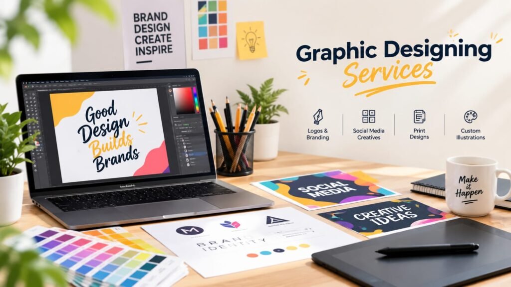 Graphic Designing Services by The Monday Media